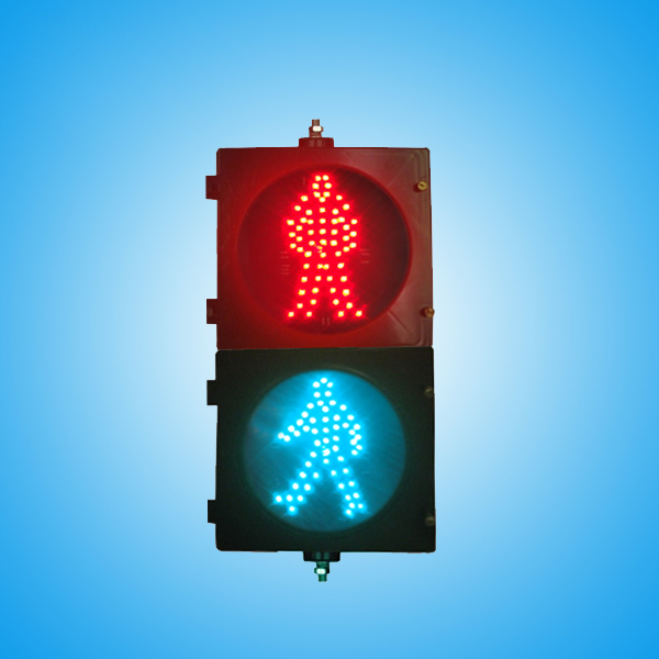 红黄绿静态人行信号灯产品实拍图